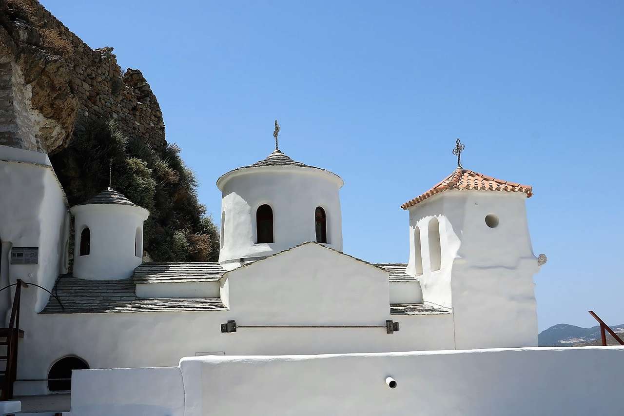 Klasztor Grecki Wyspy Skyros puzzle online