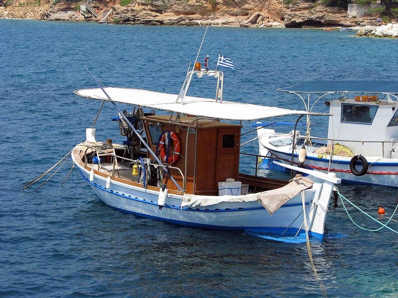Thasos Greek Island. puzzle online