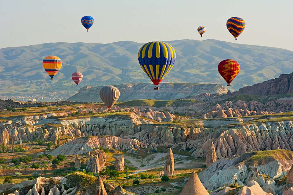 Loty balonem w Turcji puzzle online