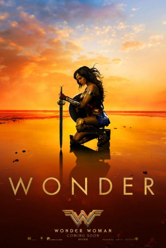 Wonder Woman 2017 Film Poster puzzle online