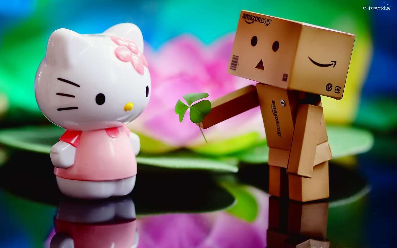Kitty, Danbo puzzle online