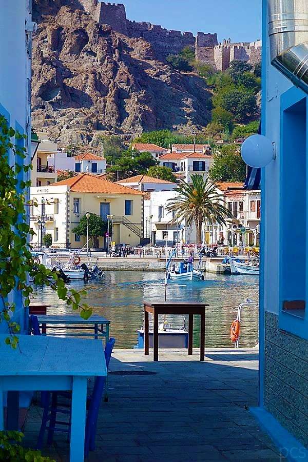 Limnos Greek Island Myrina puzzle online