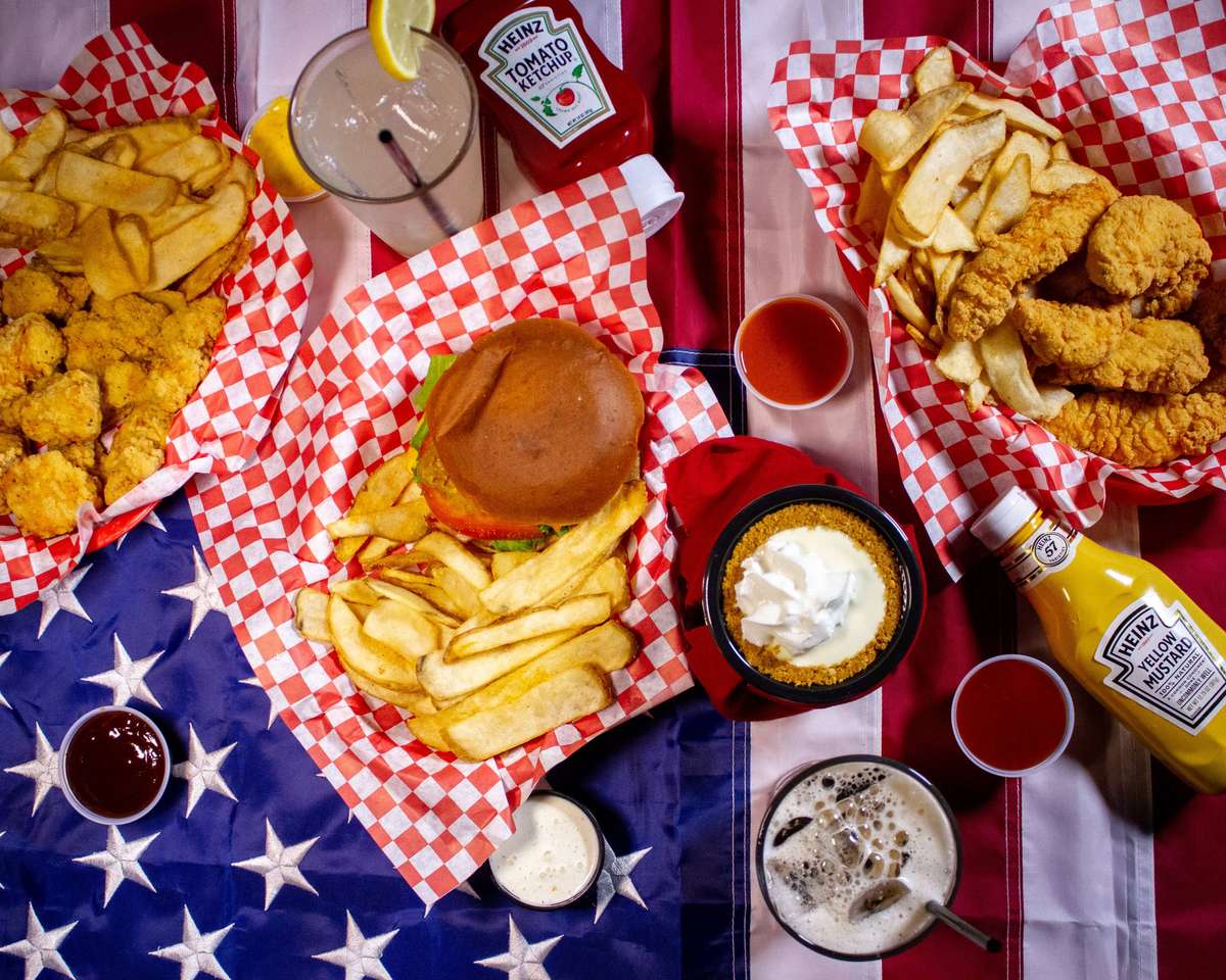 American Dinner jigsaw puzzle