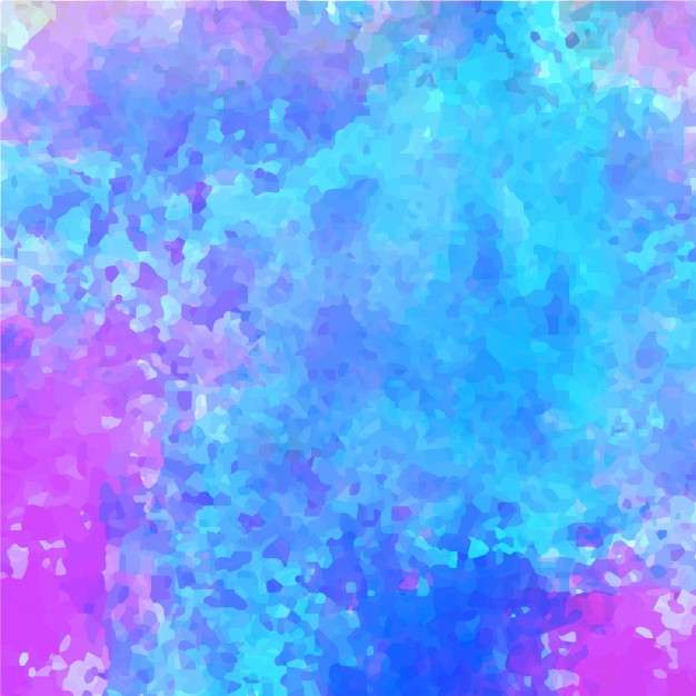 Różowo-niebieski efekt akwarela puzzle online