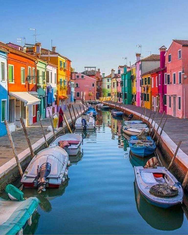 Kolorowe Włochy. puzzle online
