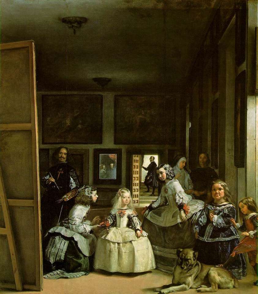 Diego Velázquez, dziewczyny. puzzle online