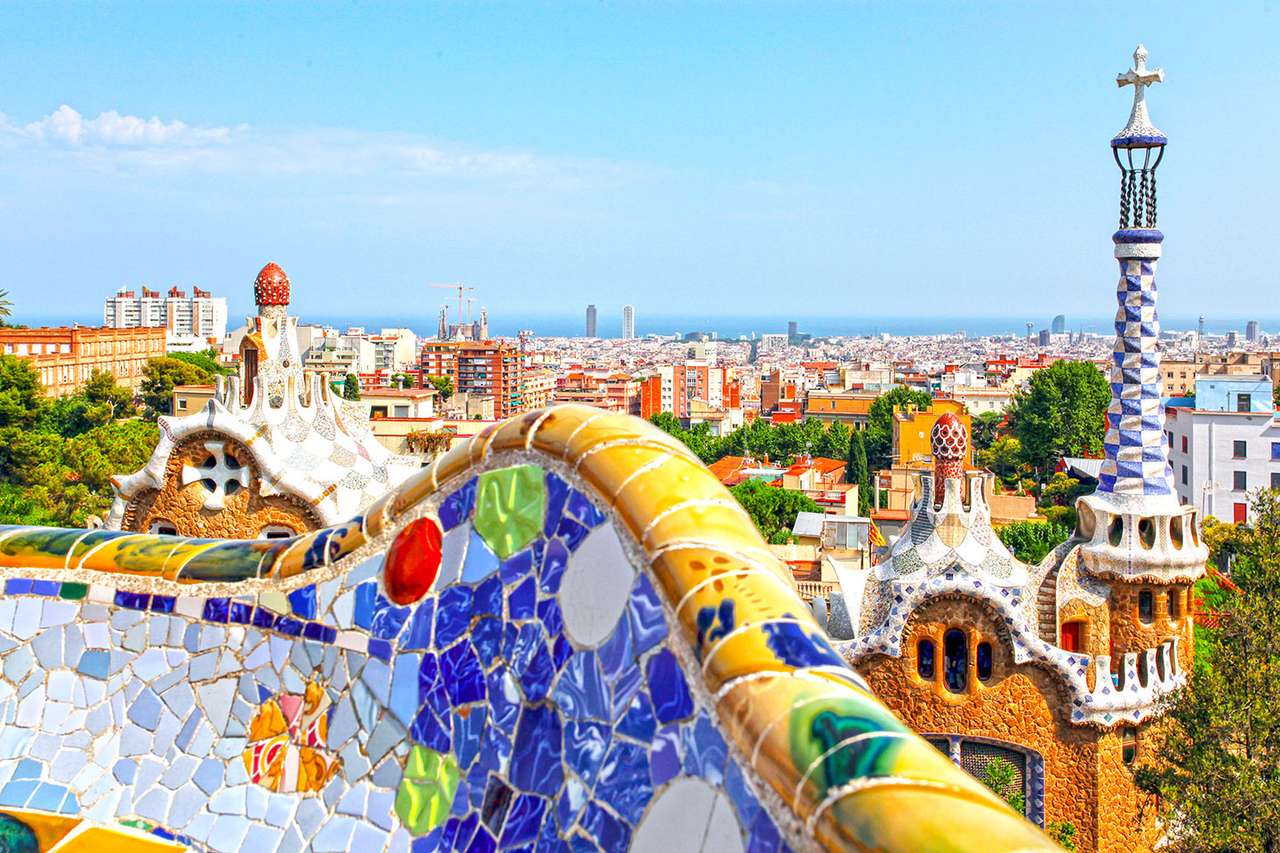 Barcelona- park Guell puzzle online