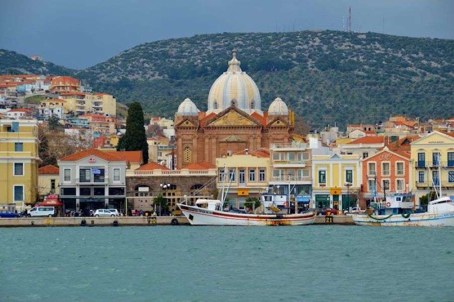 Mytili na Lesbos Grece Island puzzle online