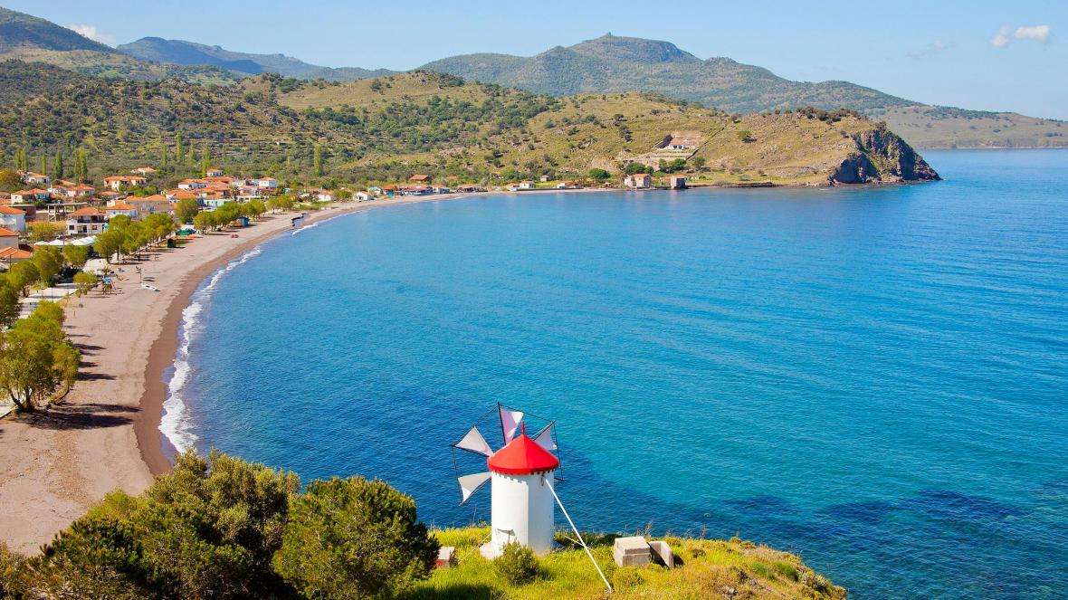 Lesbos Greek Island. puzzle online