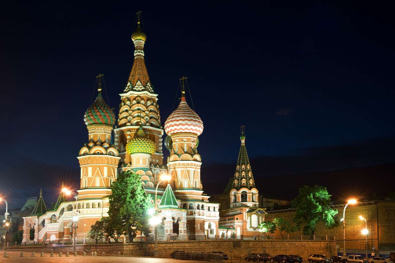 Katedra w Bazylii, Moskwa puzzle online