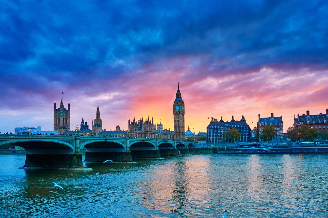 Big Ben i Westminster Bridge puzzle online