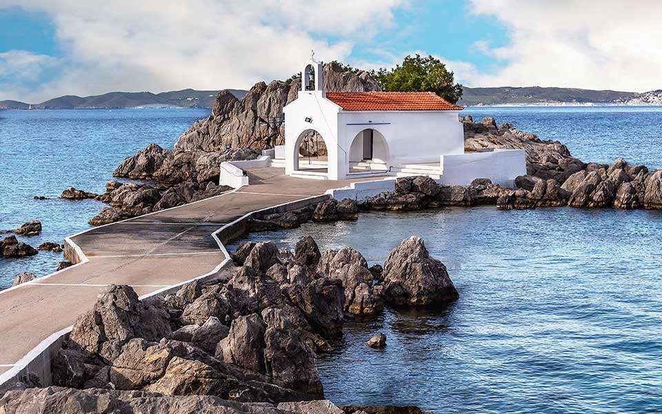 Agios Isidoros na Chios Grece Island puzzle online