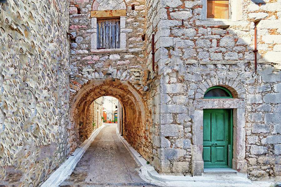 Vessa na Chios Grece Island puzzle online