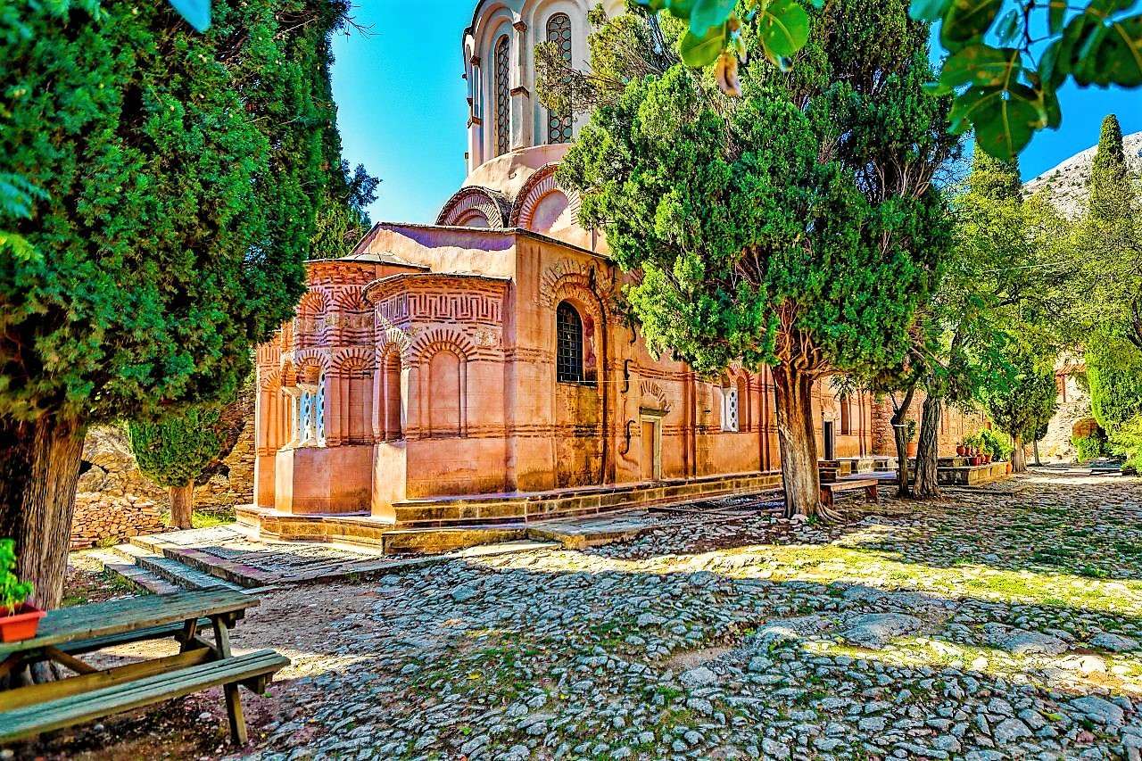 Nea Moni na Chios Grece Island puzzle online