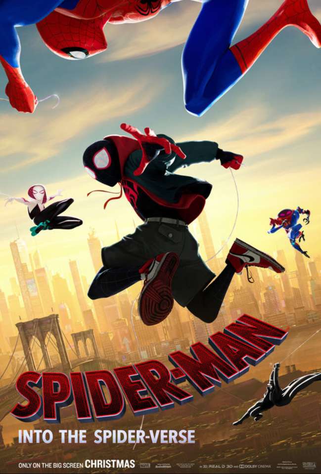 Spider-Man: w plakatowi spider-verse puzzle online