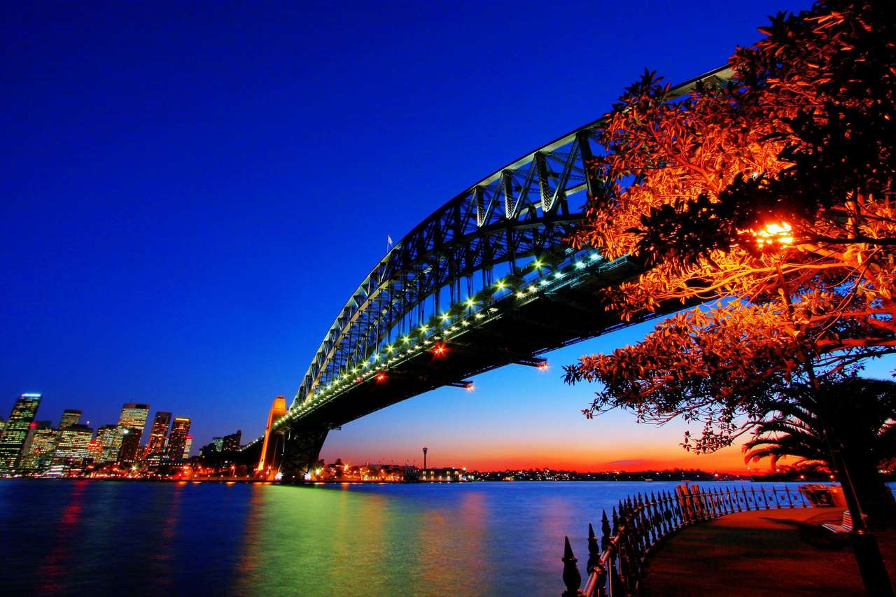 Sydney Harbour bridge puzzle online