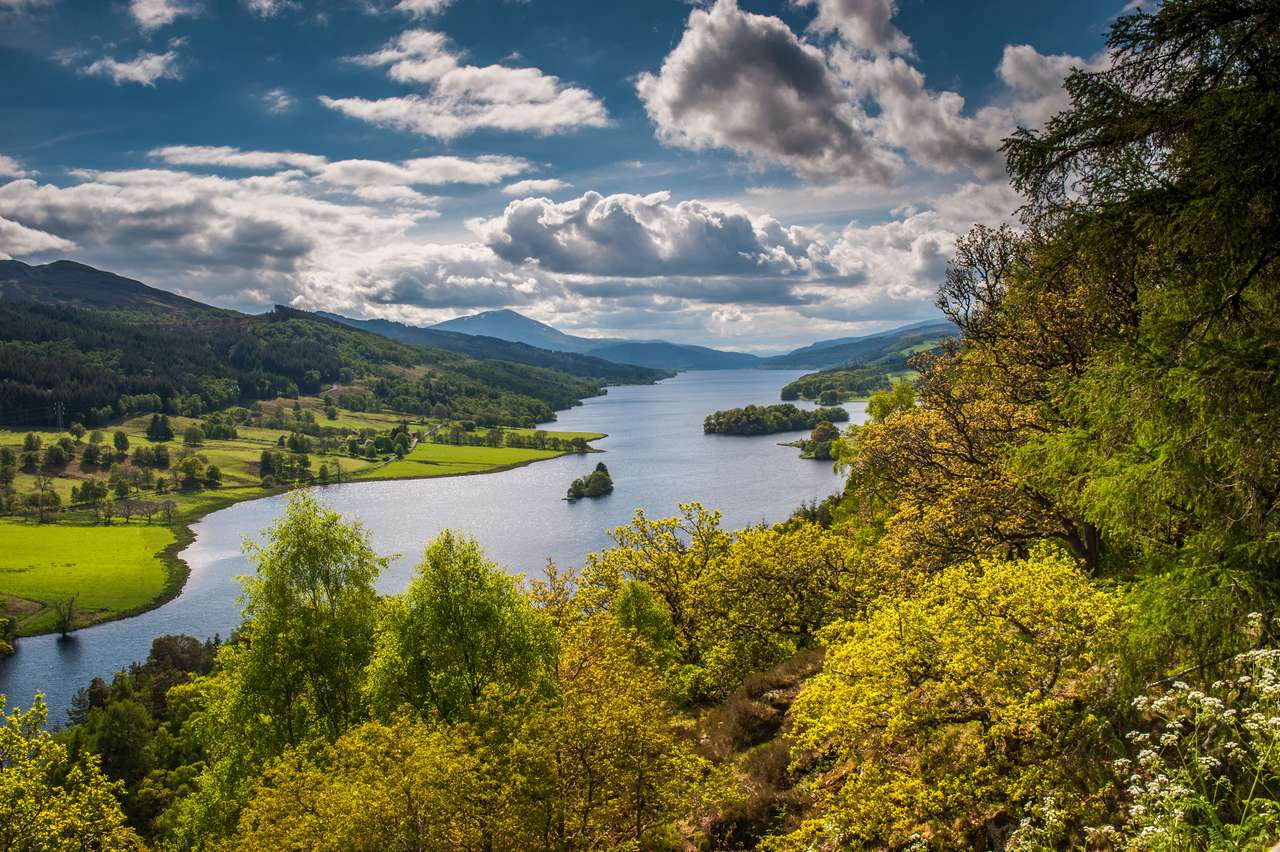 Queens View near Pitlochry puzzle online