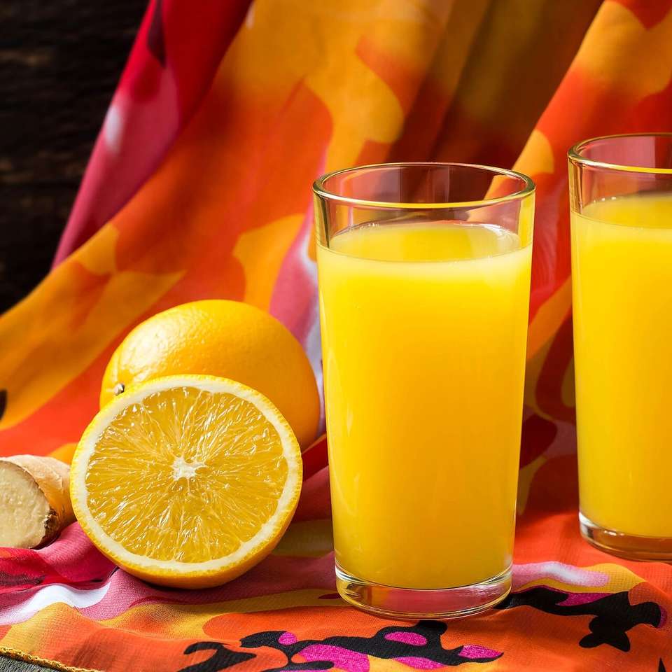 zumo de naranja rompecabezas