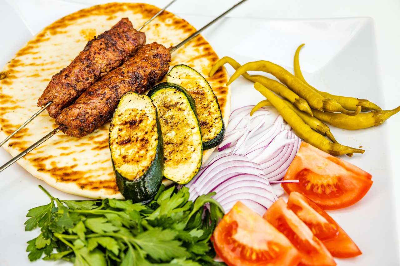 Kebab z jagnięciny puzzle online