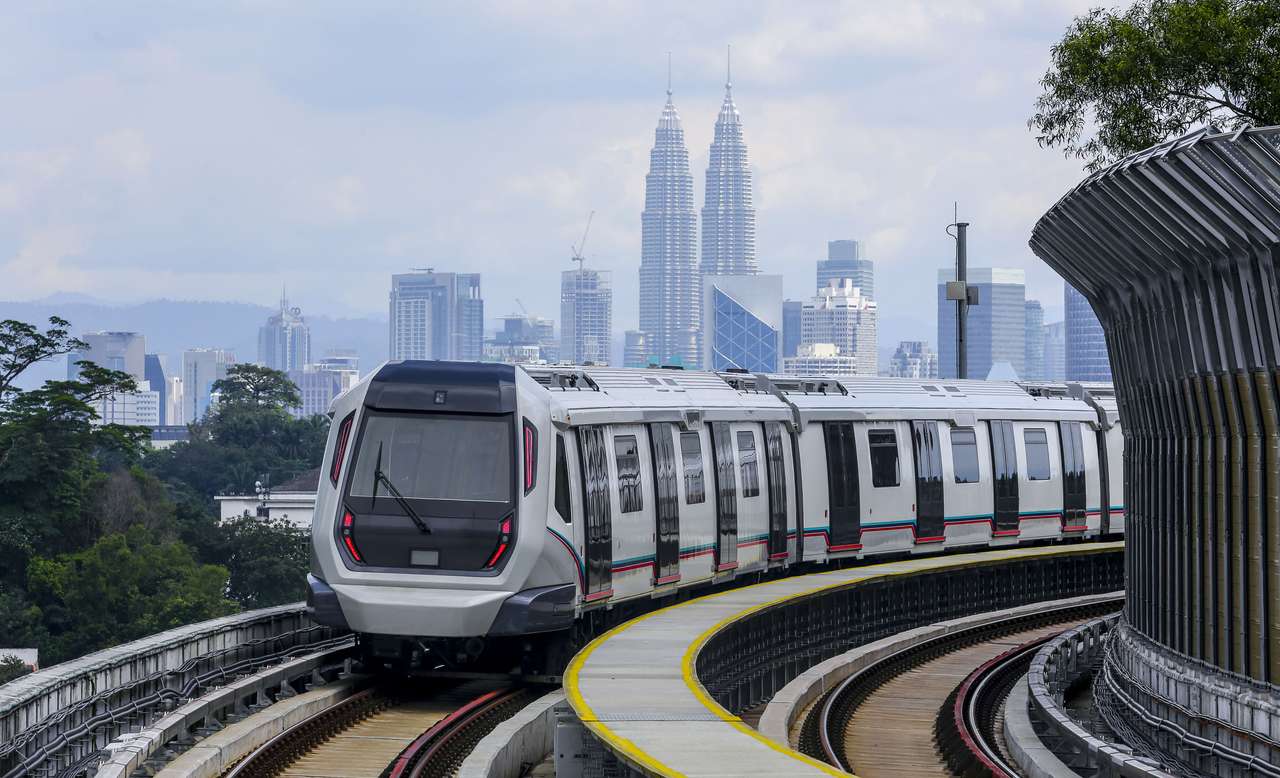 Malezja MRT Train. puzzle online