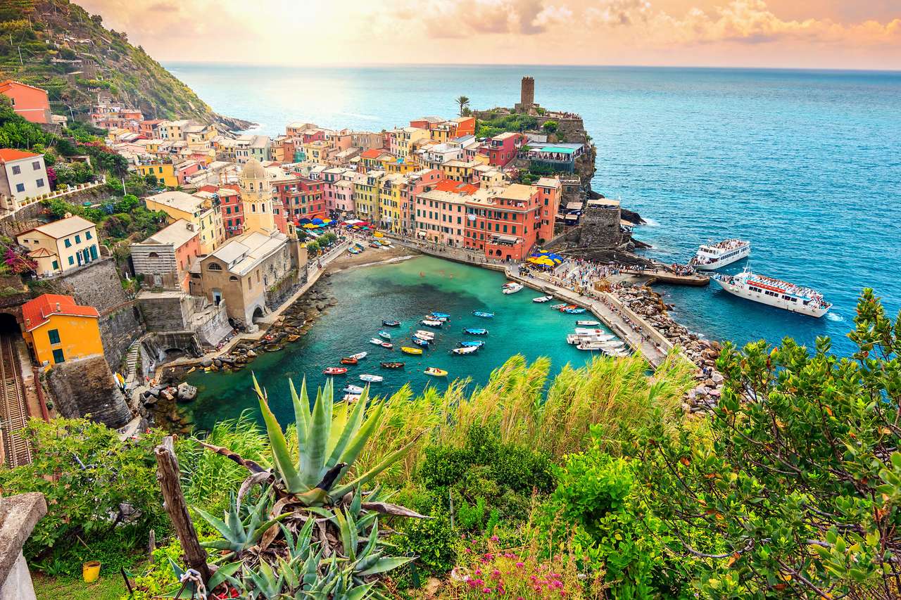 Cinque Terre Park Narodowy, Liguria, Włochy puzzle online