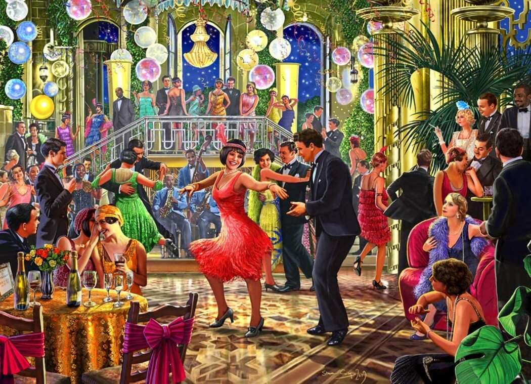 Dance party pełne radości. puzzle online