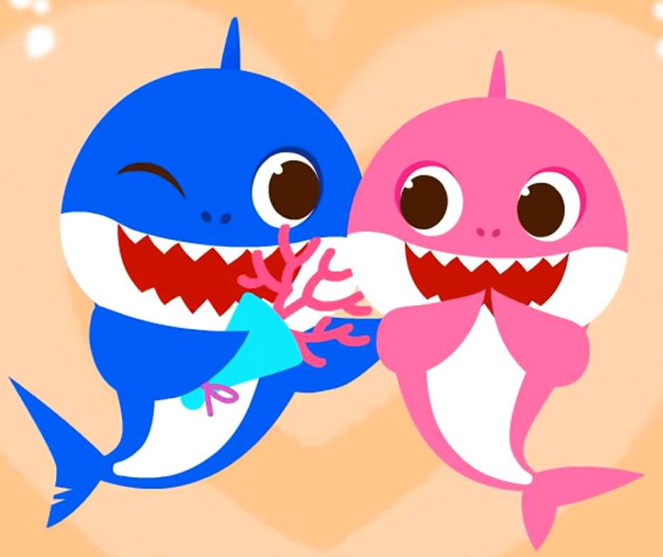 Mommy Shark X Daddy Shark puzzle online