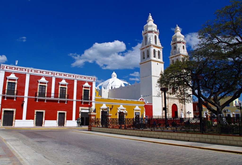 Katedra w Campeche puzzle online