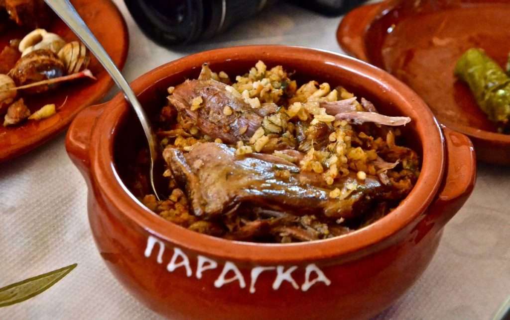 Potrawa jednogarnkowa w Grecji puzzle online