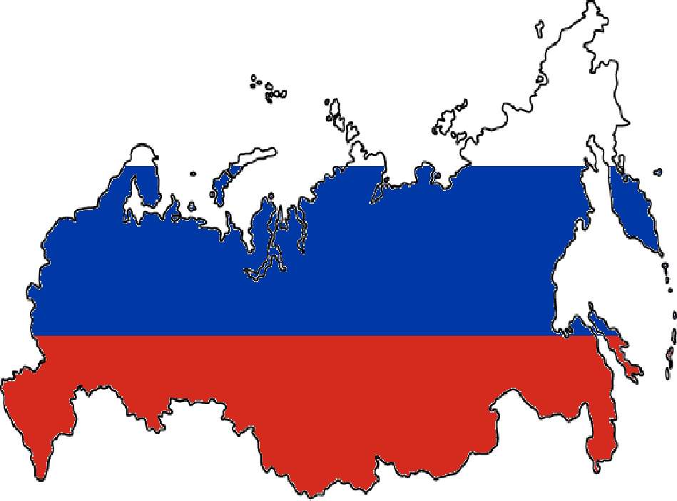 mapa flagi rosji puzzle online