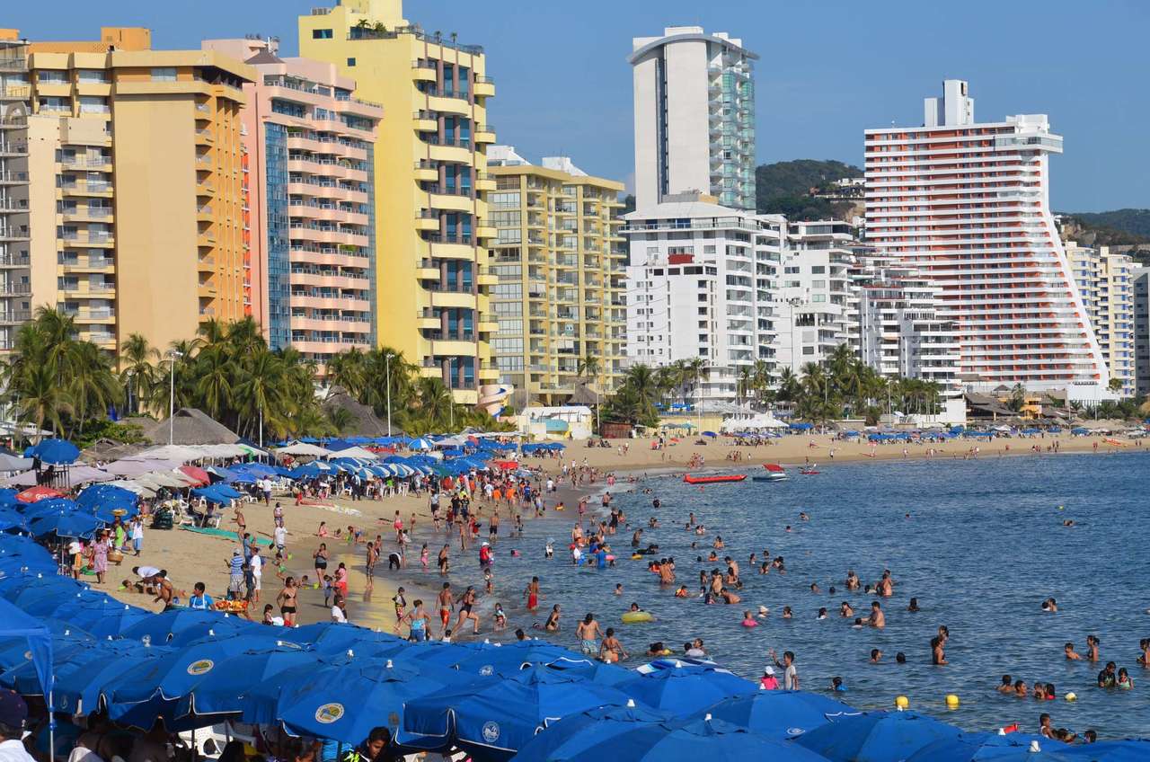 Turystyka w Acapulco. puzzle online
