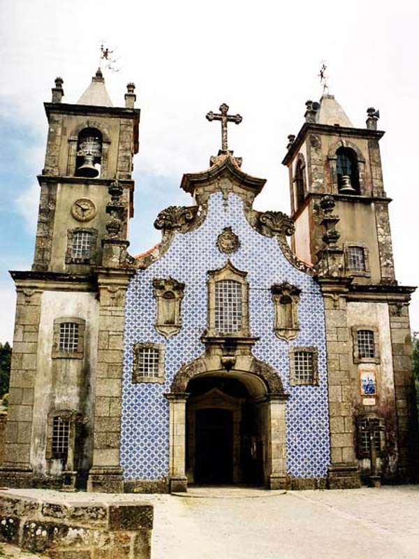 Azulejos na kościele puzzle online