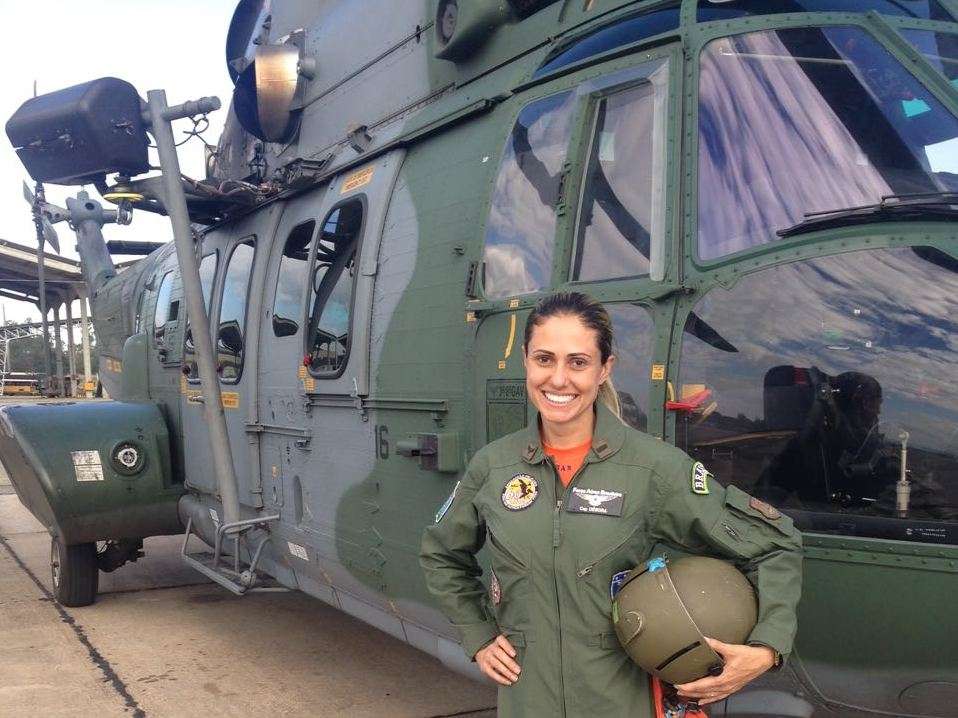 Pilot helikoptera kobieta - Fab puzzle online