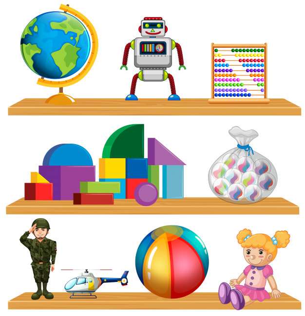 Zabawki dla dzieci puzzle online