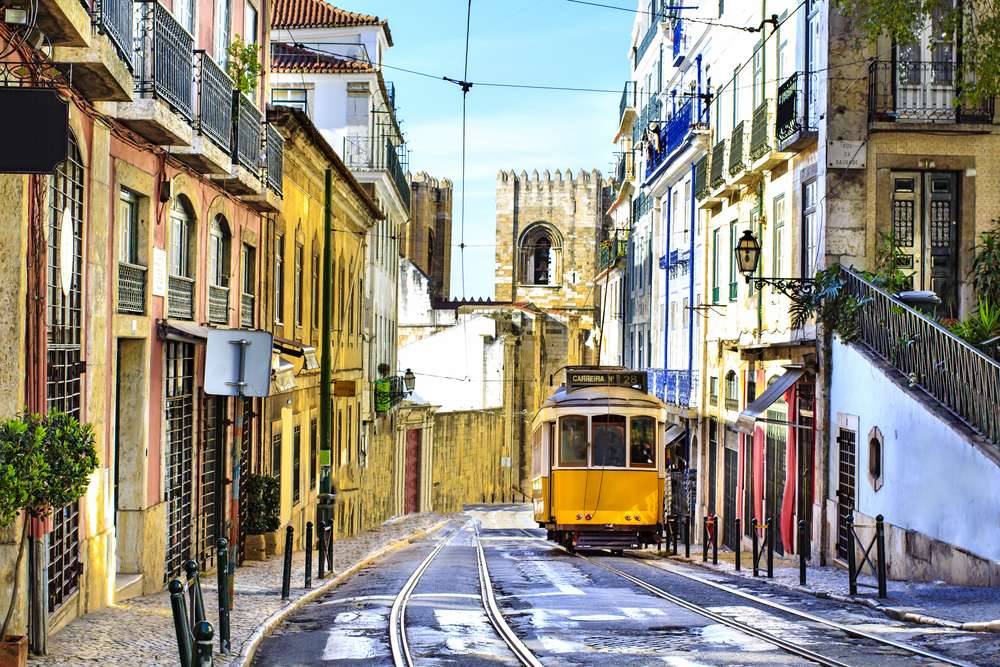 Ulica w Lizbonie puzzle online