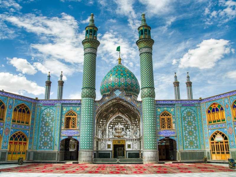 Meczet w Iranie puzzle online