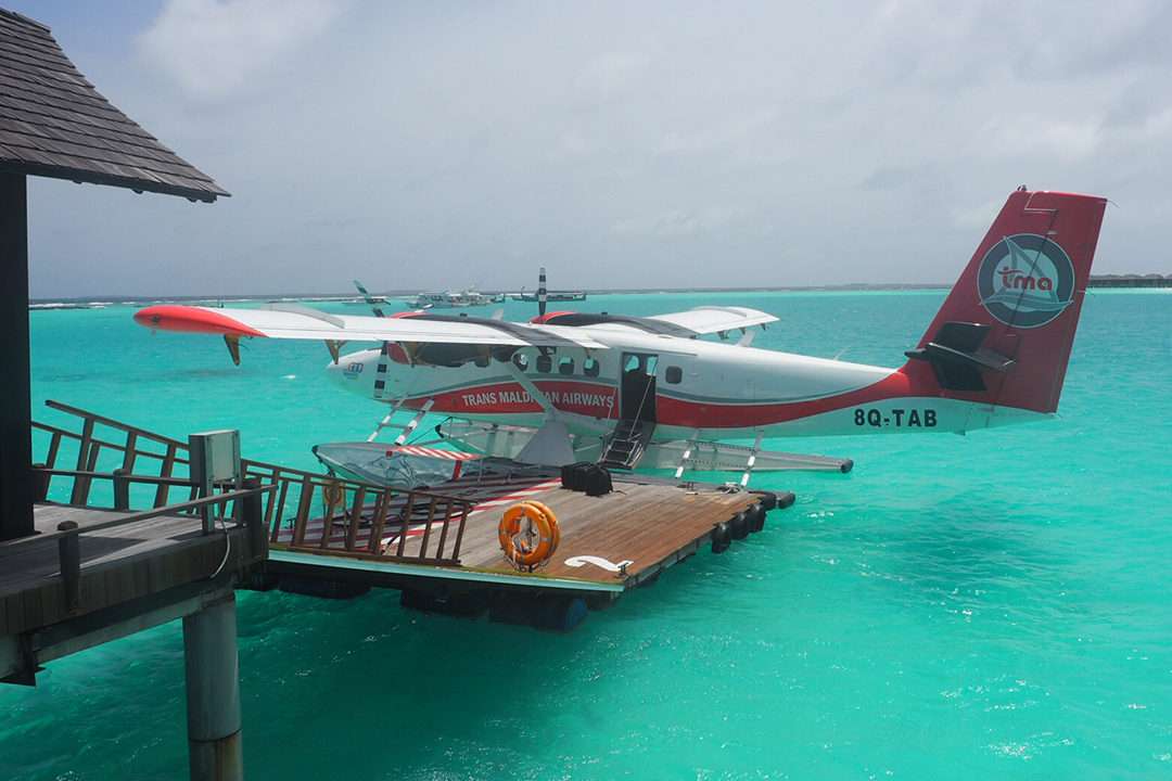 Hydroplan na Malediwach puzzle online