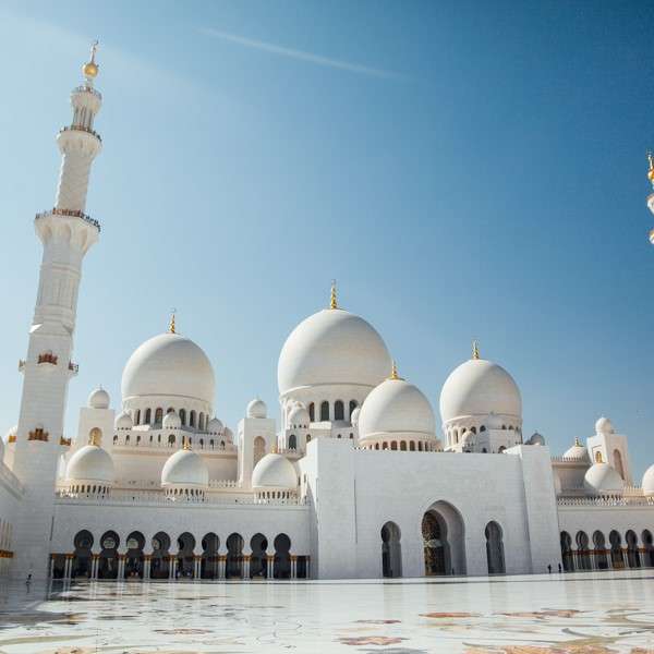 Meczet Szejka w Dubaju puzzle online