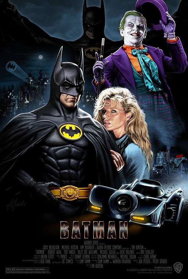 Batman 1989. puzzle online