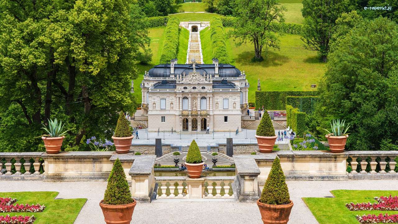 Pałac Linderhof, Bawaria puzzle online