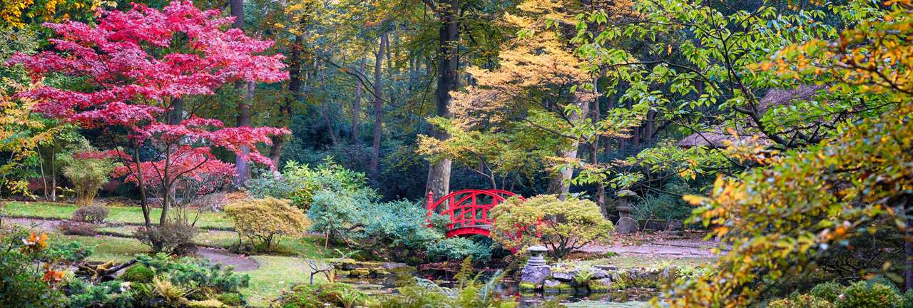 Jesienna panorama w Japonii puzzle online