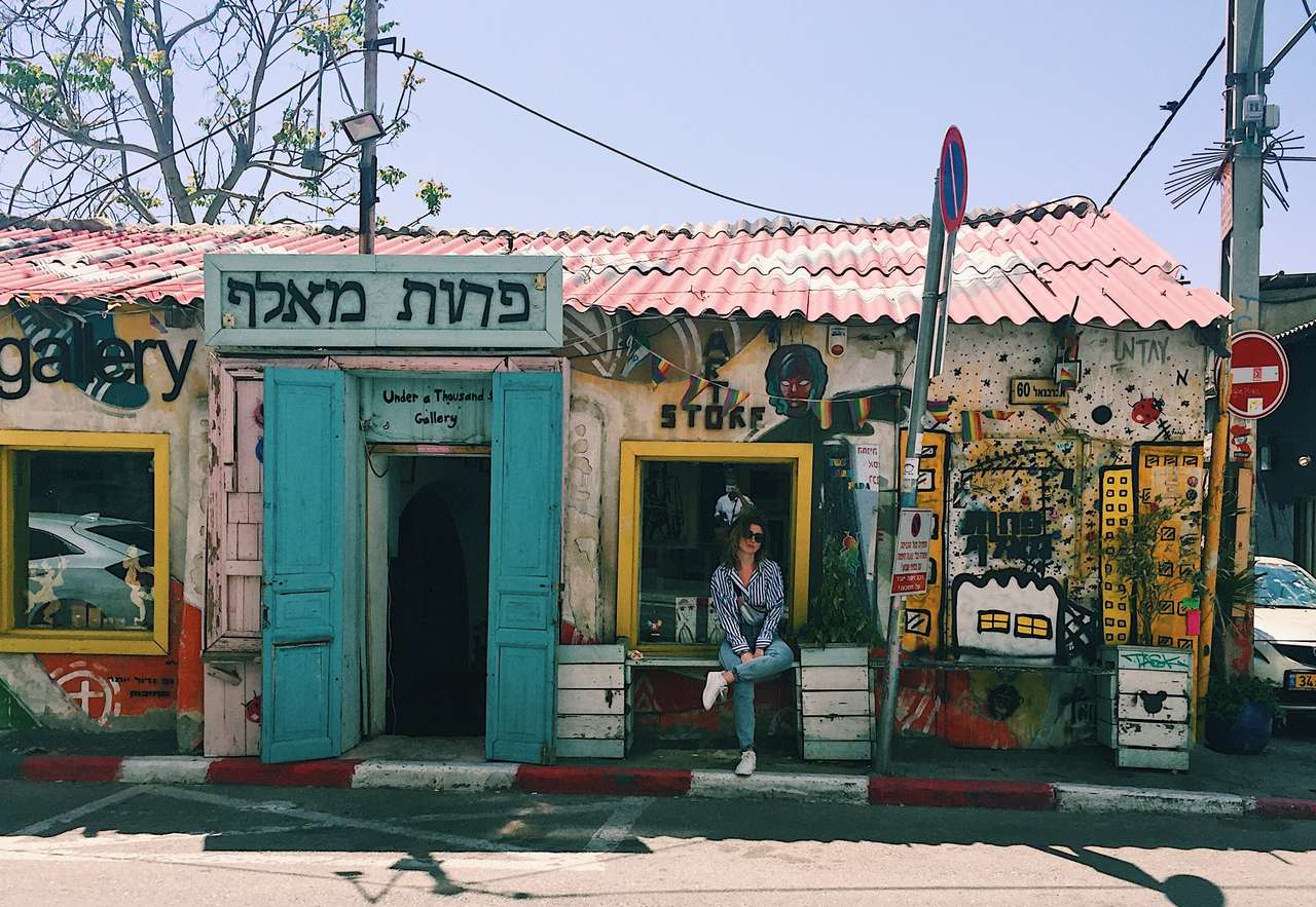 Tel Aviv-Yafo, Israël puzzel