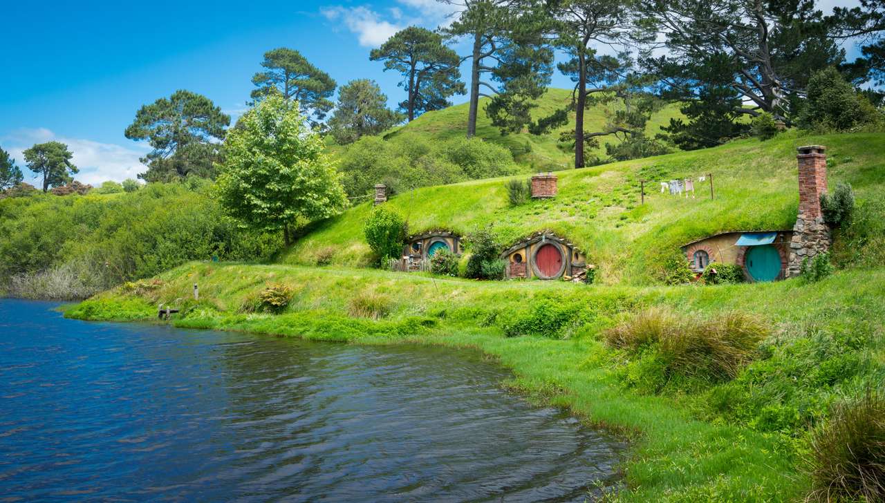 Matamata, Nowa Zelandia - Hobbiton puzzle online