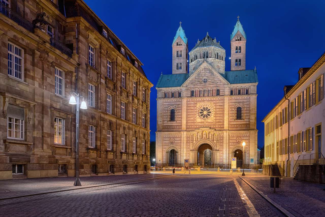 Fasada katedry Speyer, Niemcy puzzle online