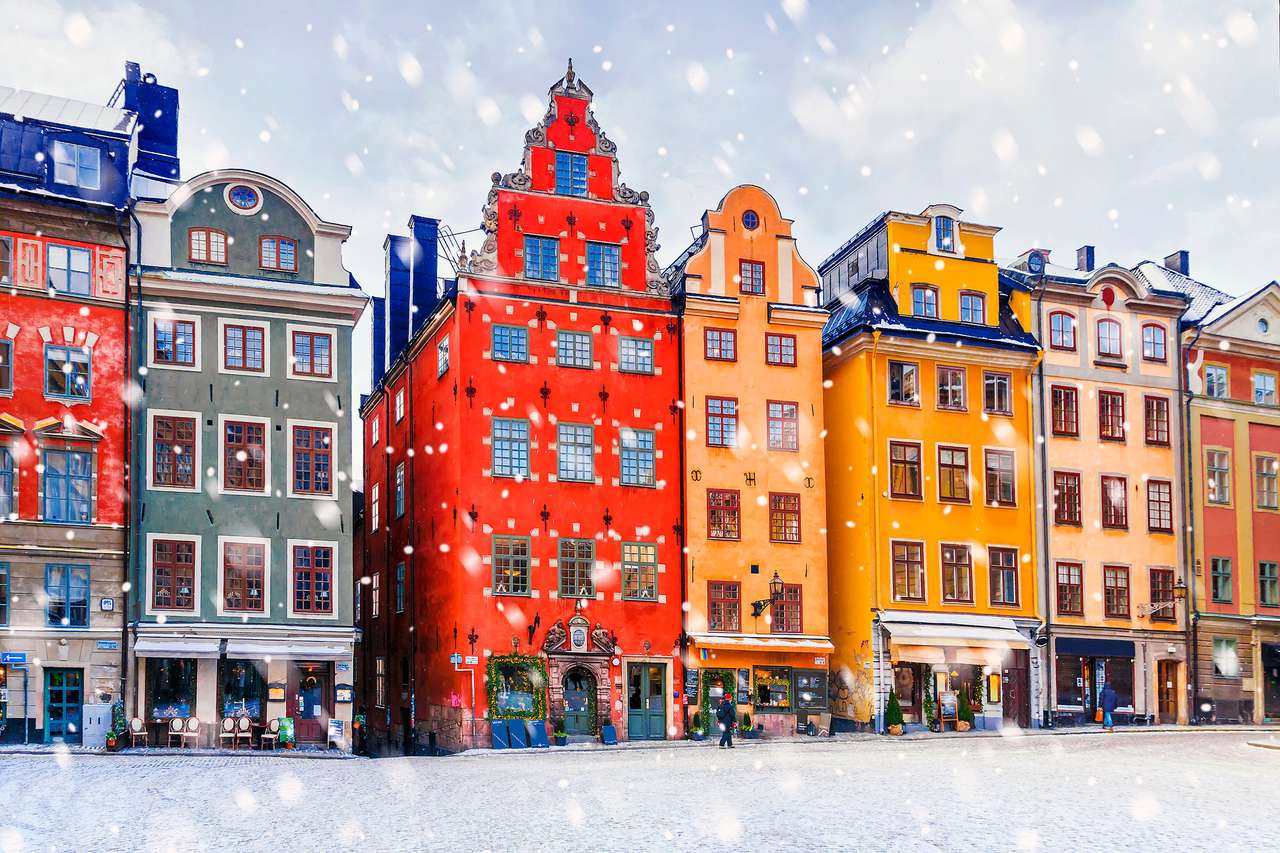 Boże Narodzenie w Sztokholmie. puzzle online