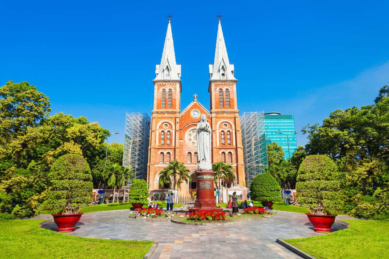 Bazylika Katedra Notre Dame Saigon puzzle online