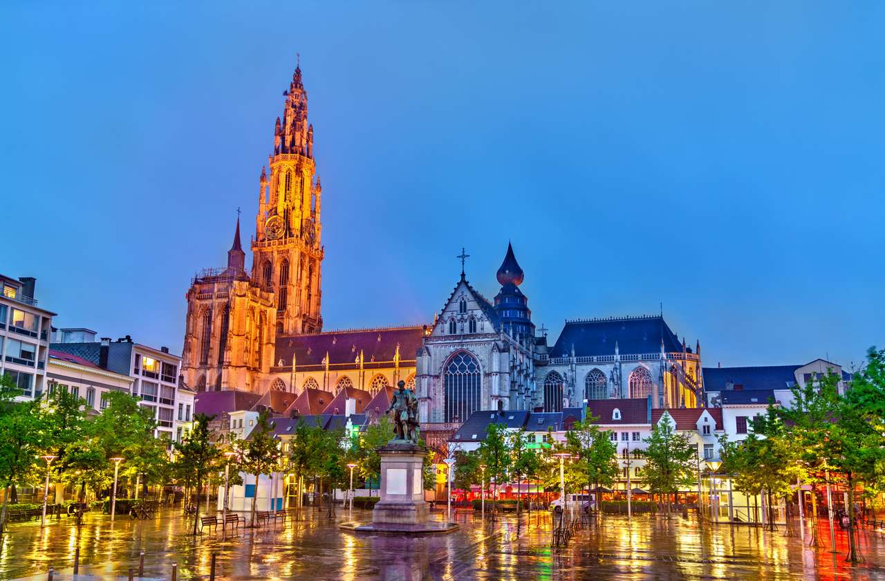 Katedra Matki Bożej w Antwerpii puzzle online