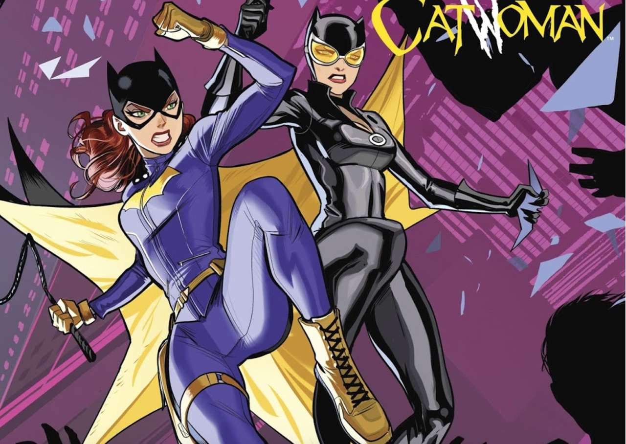 Batgirl i Catwoman. puzzle online