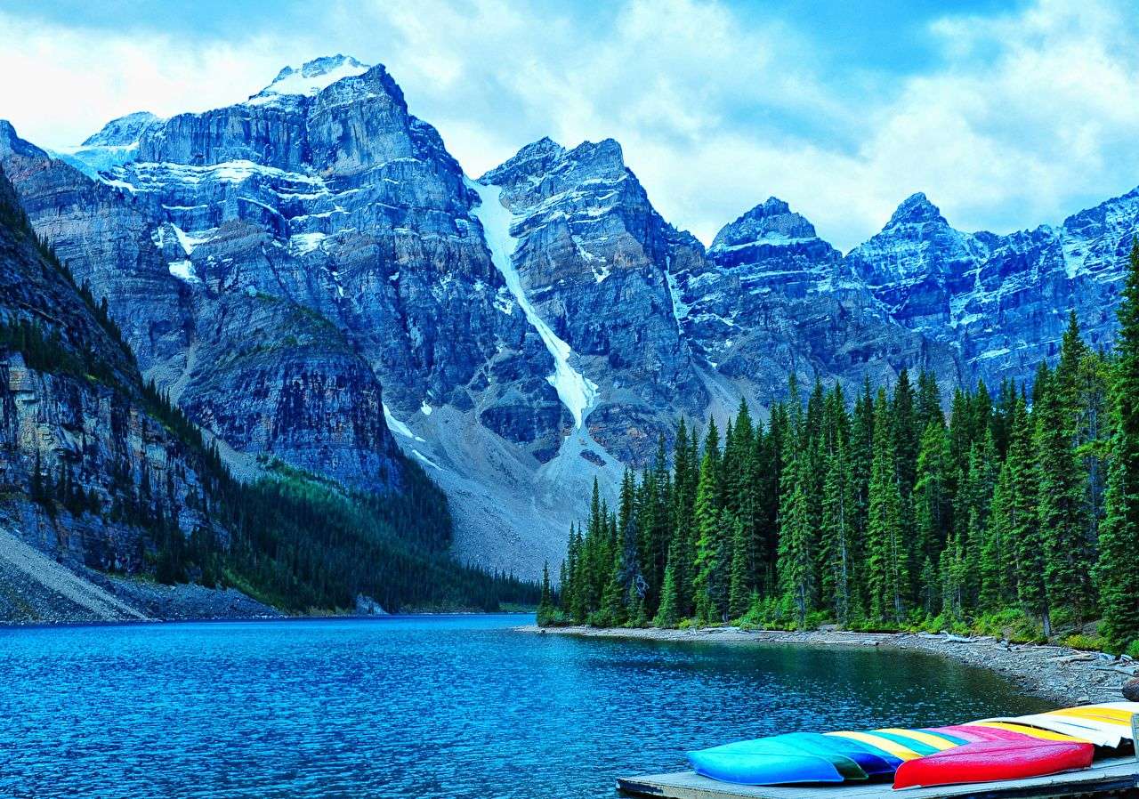 Jezioro w Kanadzie puzzle online