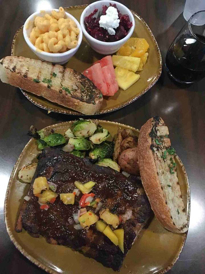 BBQ Ribs with Side Dishes jigsaw puzzle